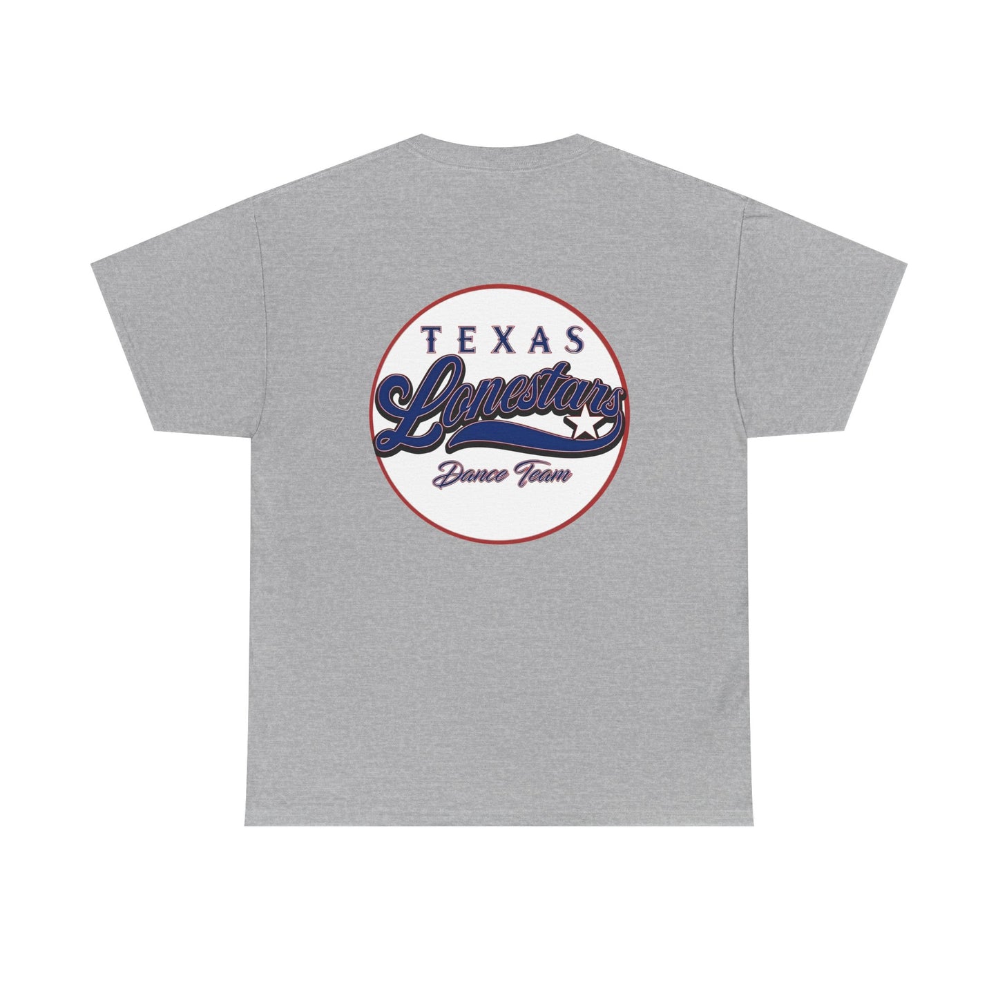 TEXAS LIVE! LONESTARS - Unisex Heavy Cotton Tee (Front Logo, Back Logo)