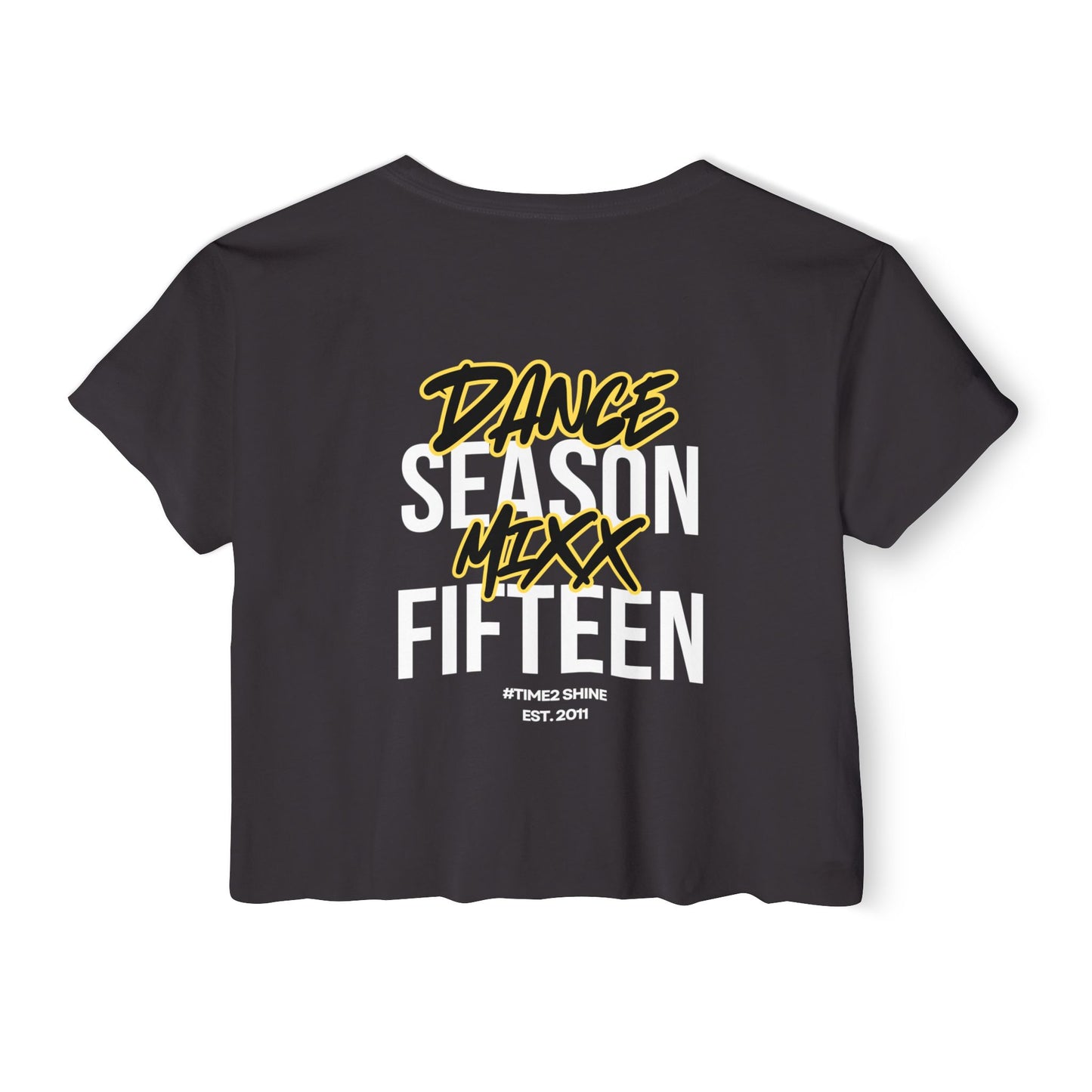 Season XV - Women's Crop Top (Front Logo, Back Image)