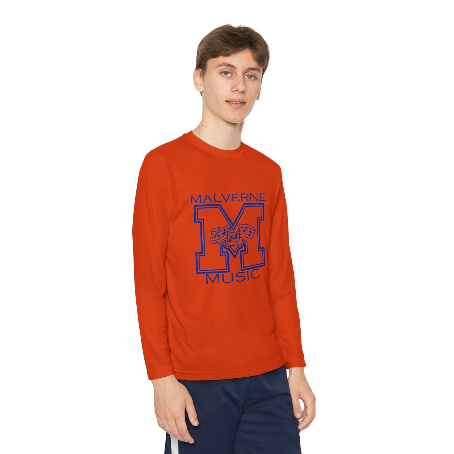 Malverne Music - Youth Long Sleeve Tee