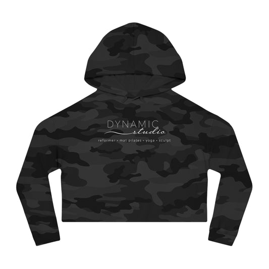 Women's Cropped Hooded Sweatshirt - Dynamic Studio