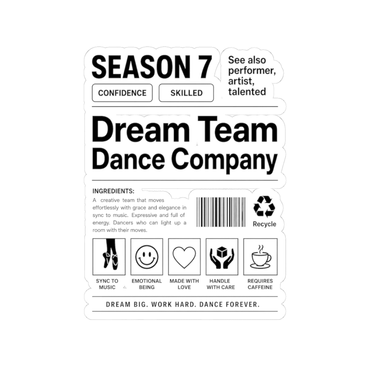 DTDC - Logo Sticker (Multiple Sizes)