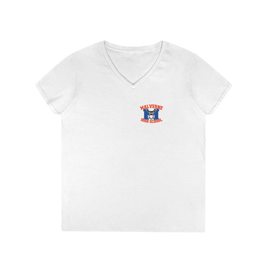 MHS - Ladies' V-Neck T-Shirt