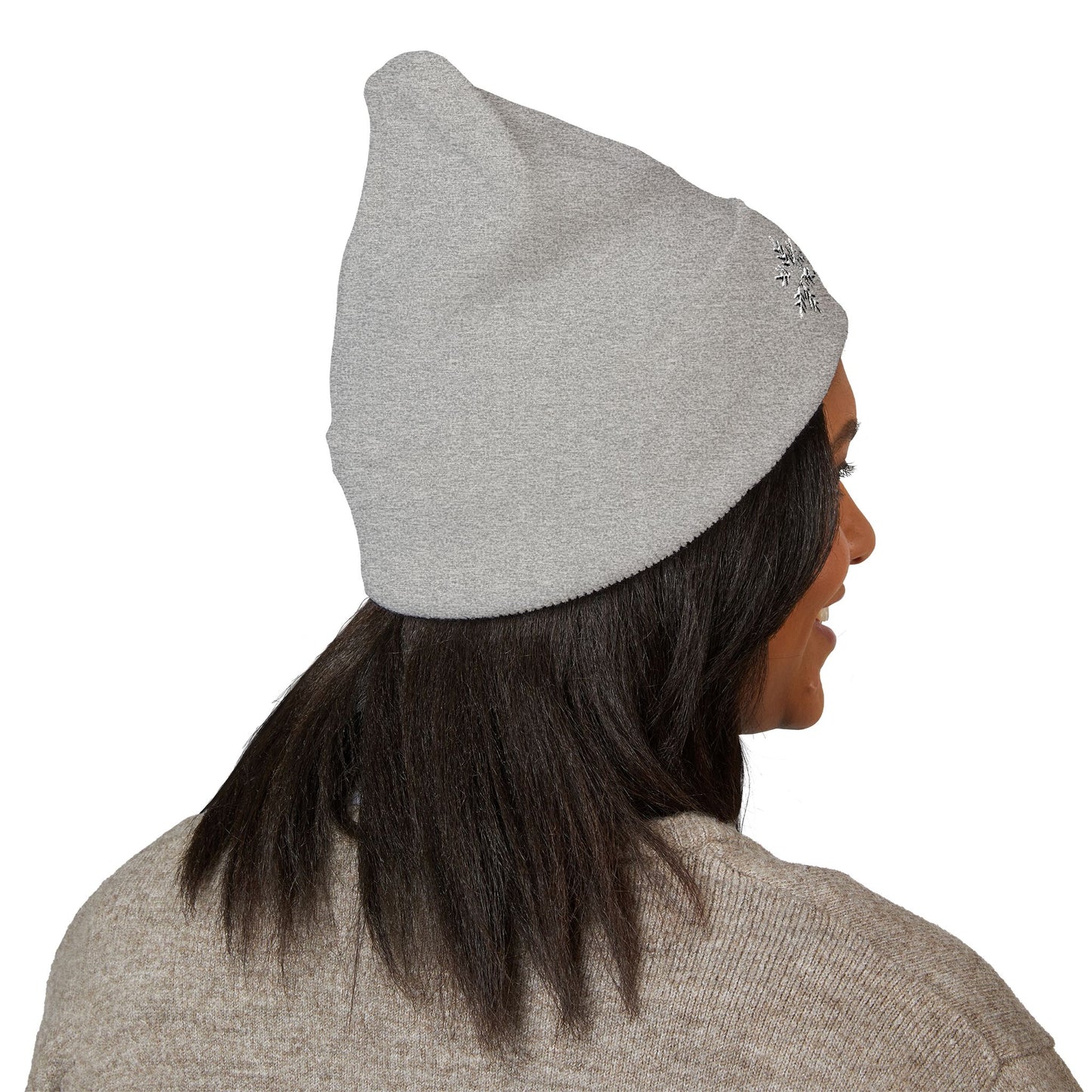 Dance Mixx Studio - Holiday Embroidered Cuffed Beanie