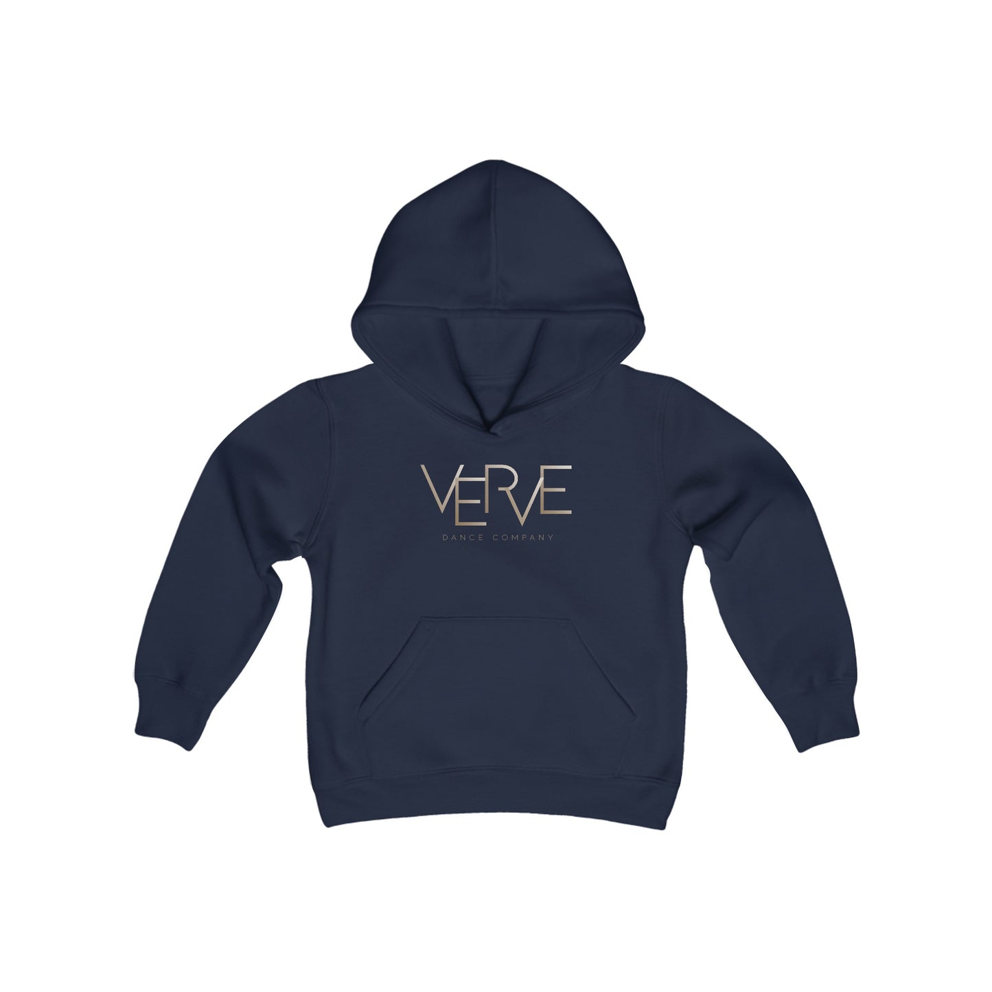 VERVE - Youth Hooded Sweatshirt (Front Logo)