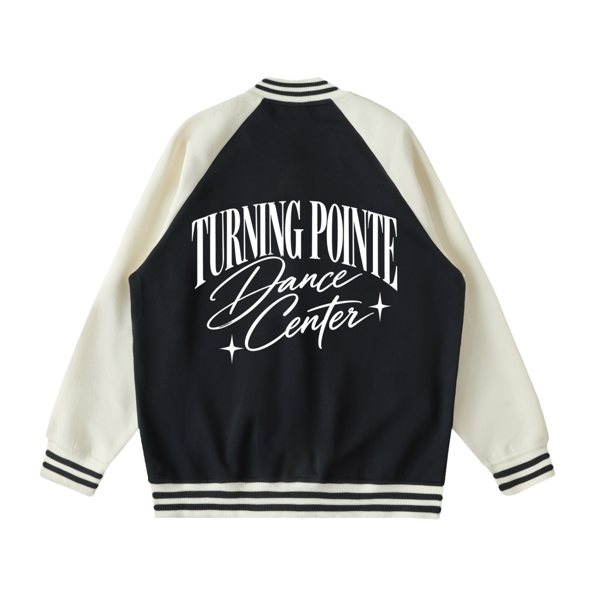 TPDC Winter - Two Tone Raglan Sleeve Varsity Jacket (Multiple Colors)