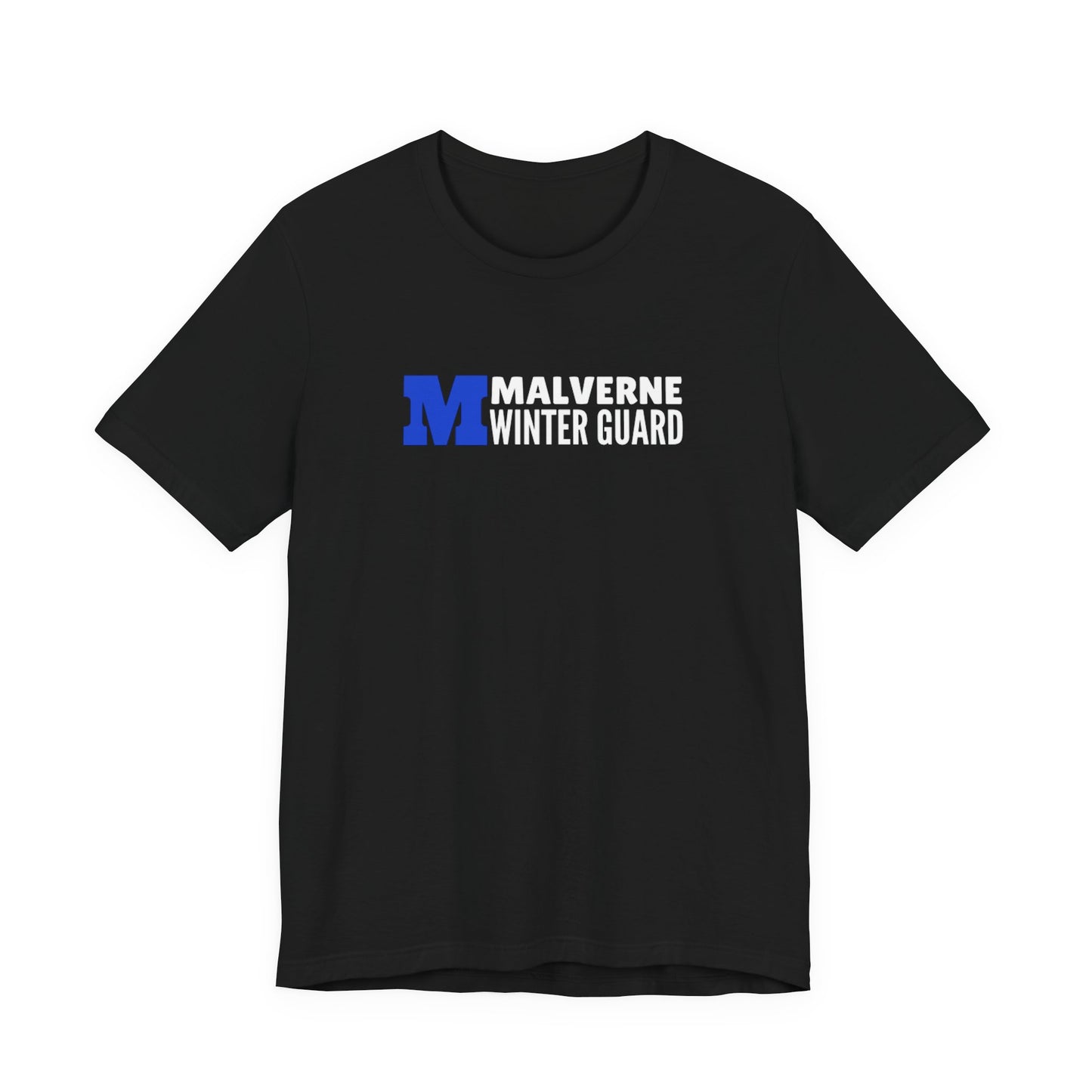 Malverne Winter Guard - T-Shirt — Custom Back Name Tee