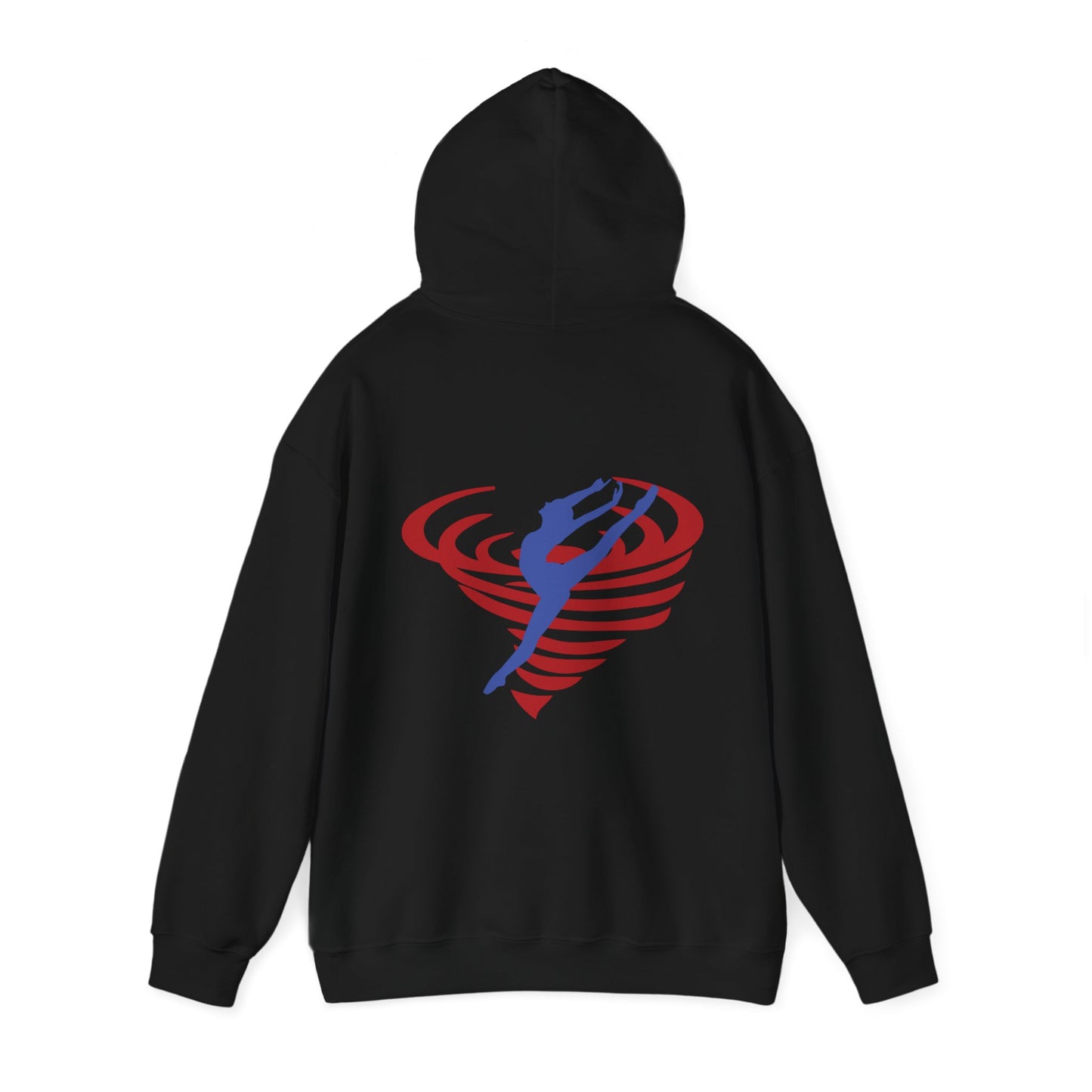 SSD - (RUNS SMALL) Unisex Hooded Sweatshirt - Front Logo, Back Design Female