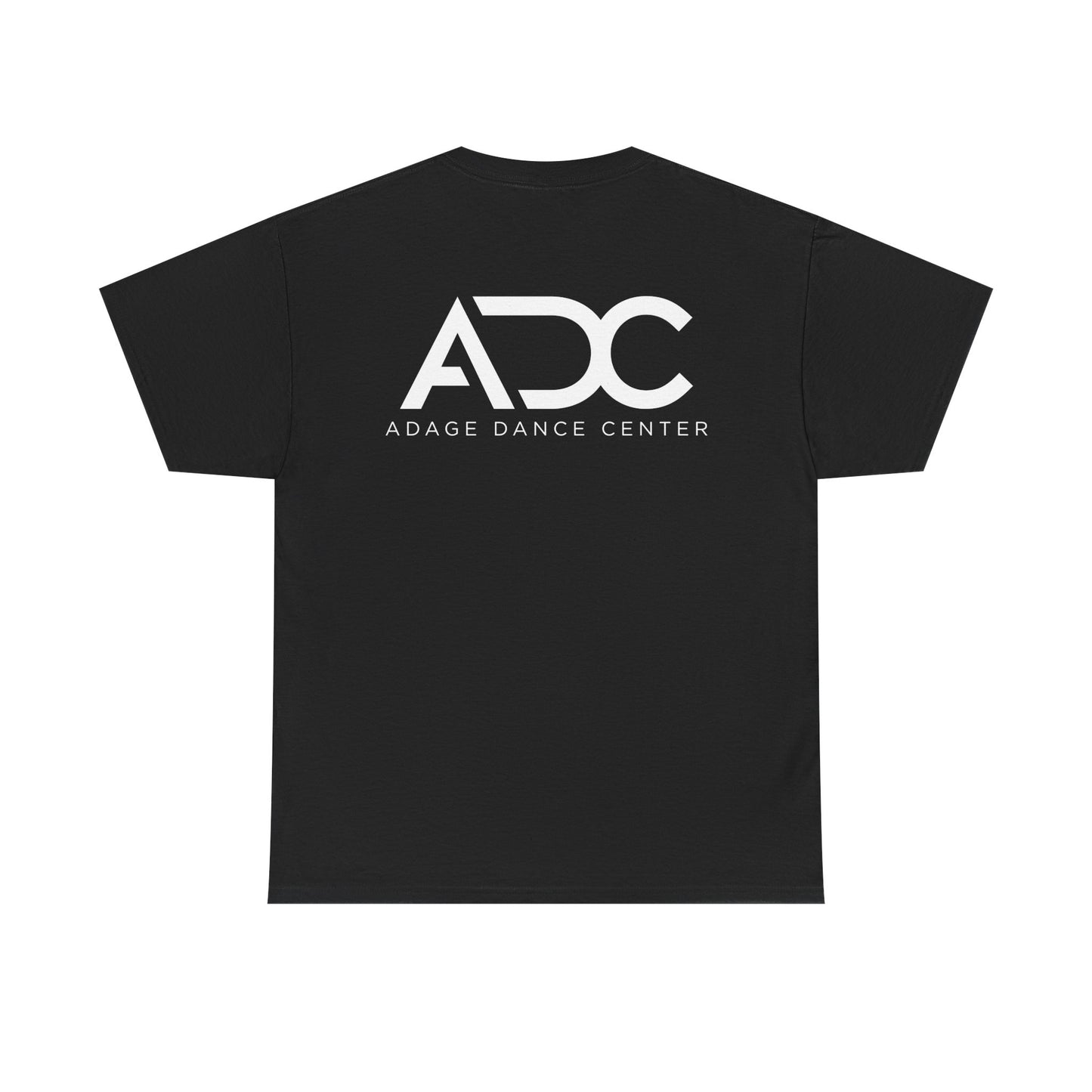 Adage Dance Center: Gildan Unisex T-Shirt (Front Logo, Back Logo)