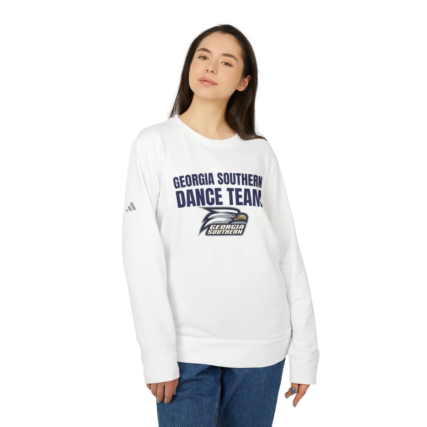 Georgia Southern Dance Team Unisex Crewneck Fleece Sweatshirt, Adidas, CUSTOM (Read Below)