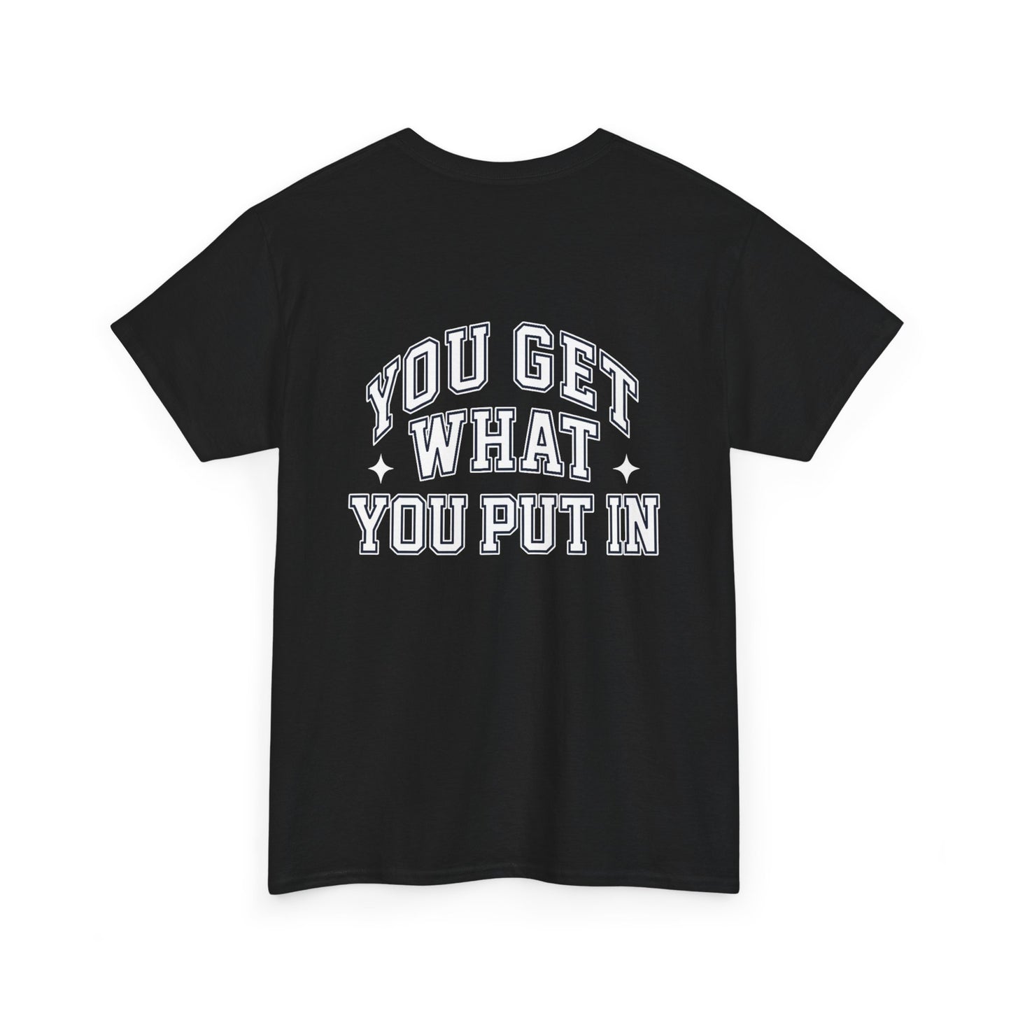 BSDA - Unisex Heavy Cotton Tee (Front BSDA, Back Saying)