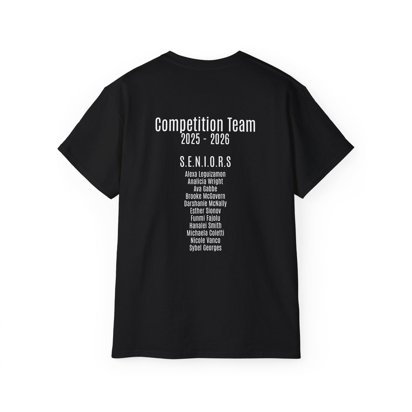 Magnolia Dance Academy - UNISEX Competition SENIORS Roster 2025 - 2026