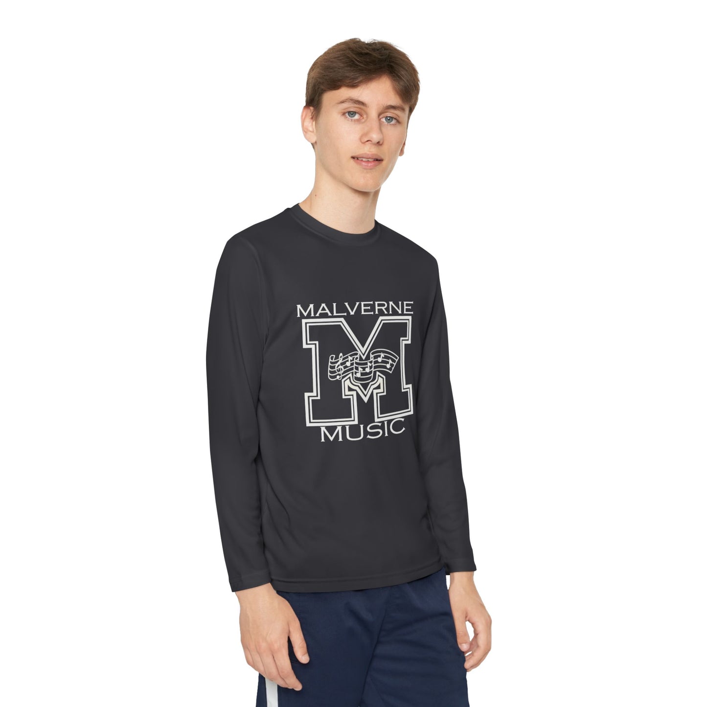 Malverne Music - Youth Long Sleeve Tee