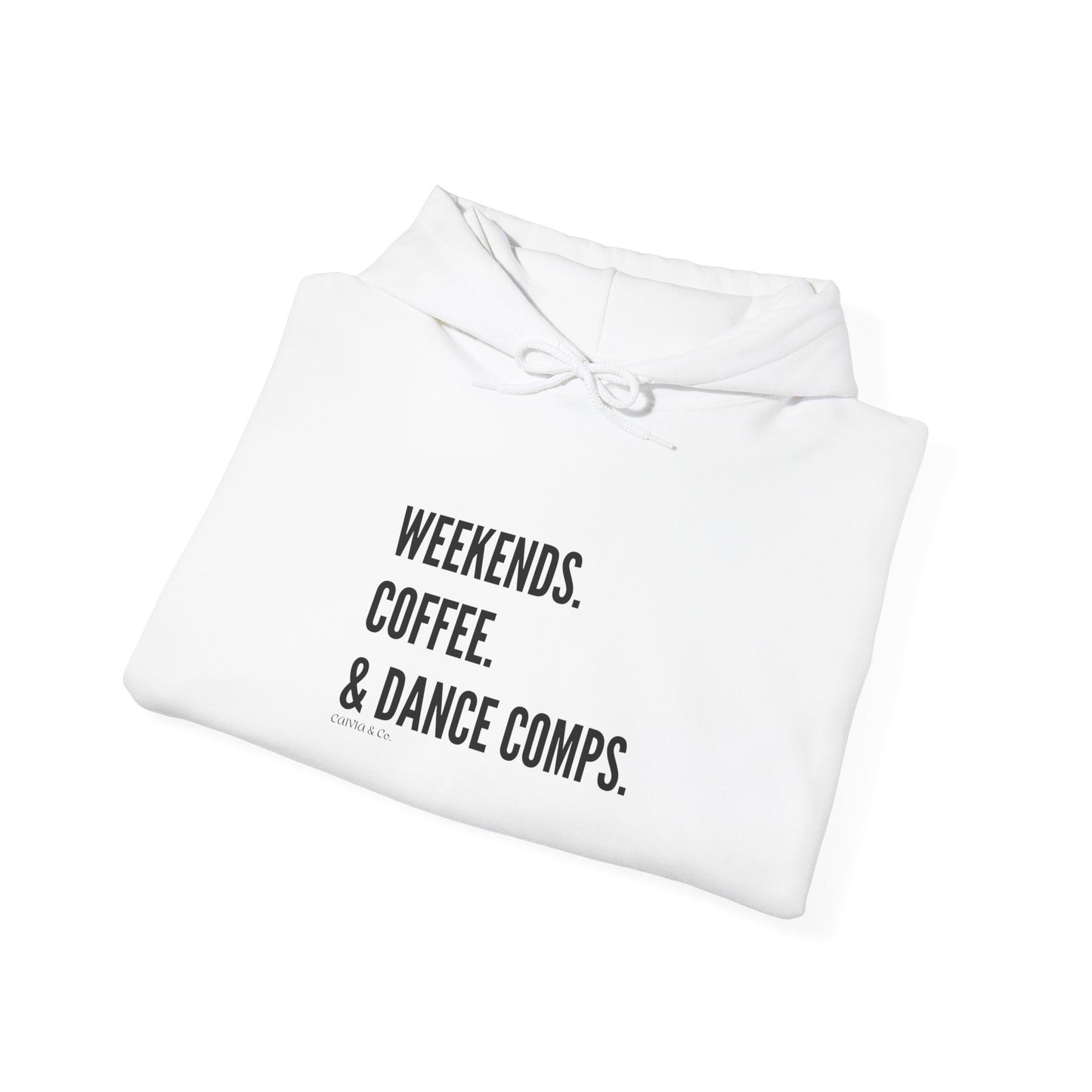 DANCE COMPS - Unisex Hooded Sweatshirt - Front Design