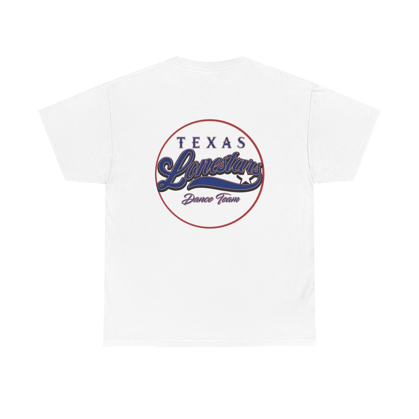TEXAS LIVE! LONESTARS - Unisex Heavy Cotton Tee (Front Logo, Back Logo)
