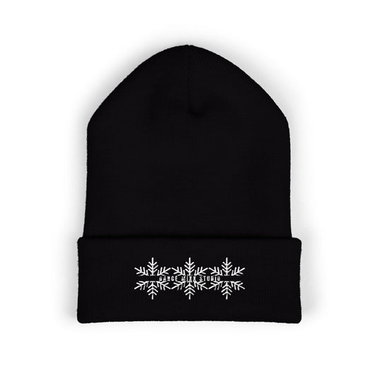 Dance Mixx Studio - Holiday Embroidered Cuffed Beanie