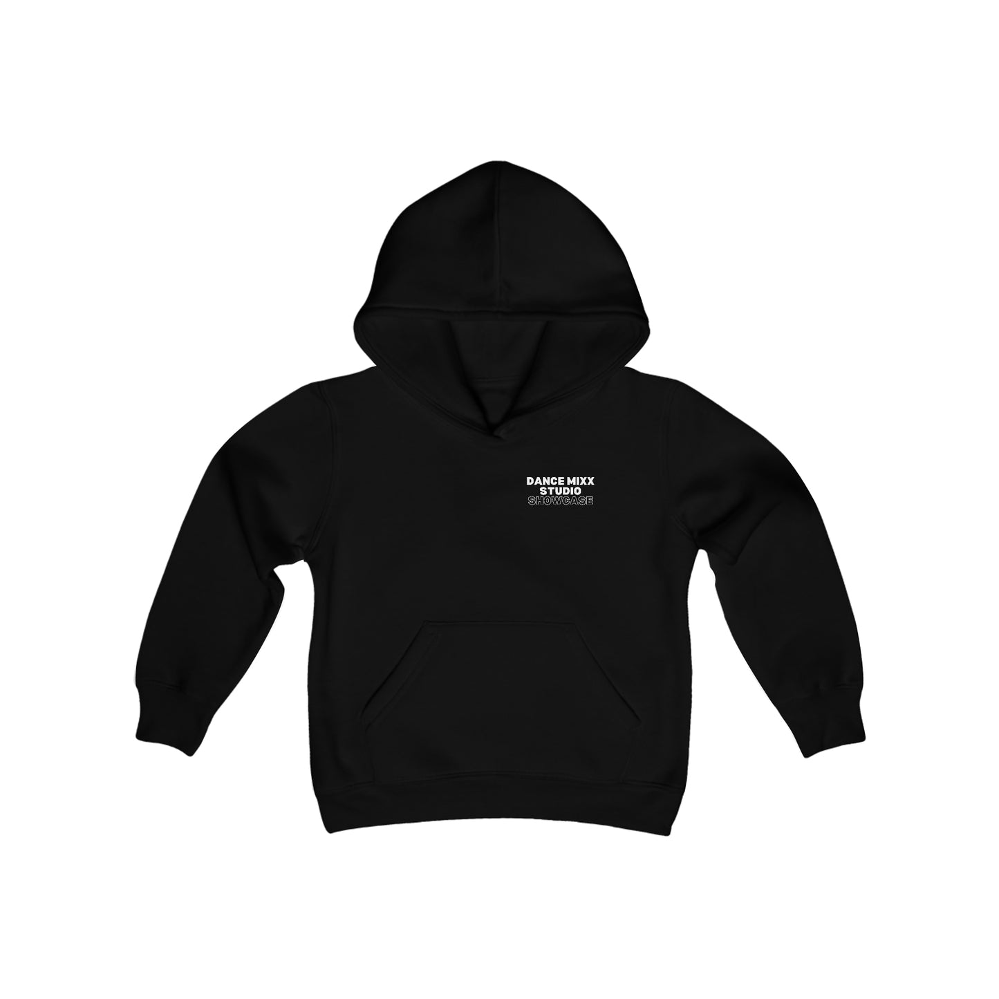 MIXX SHOWCASE - Youth Hooded Sweatshirt (Front Studio, Back Showcase)