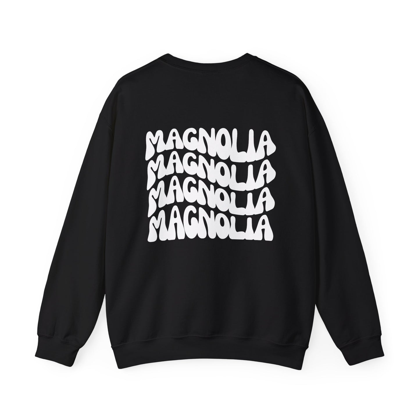 MDA - Unisex Crewneck Sweatshirt (Front Mini Logo, Back Large Logo)