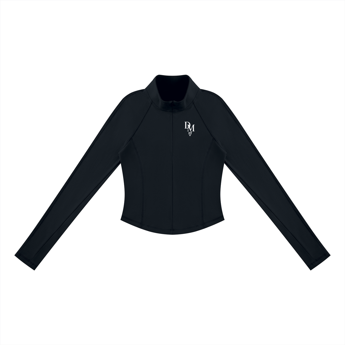DM Fall - Women's Quarter Zip Body-con Zip Up