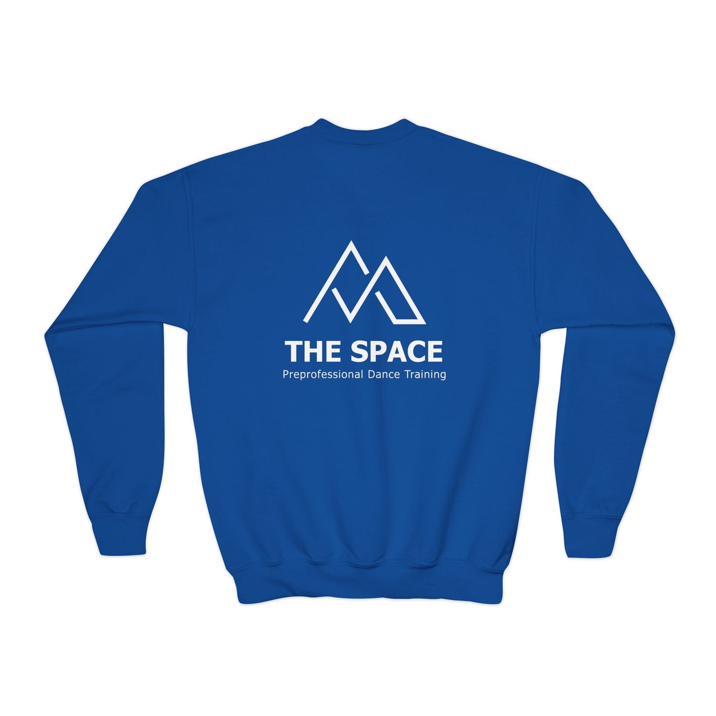 The Space - CUSTOM Youth Crewneck (Front Name, Back Studio) Read Description Below