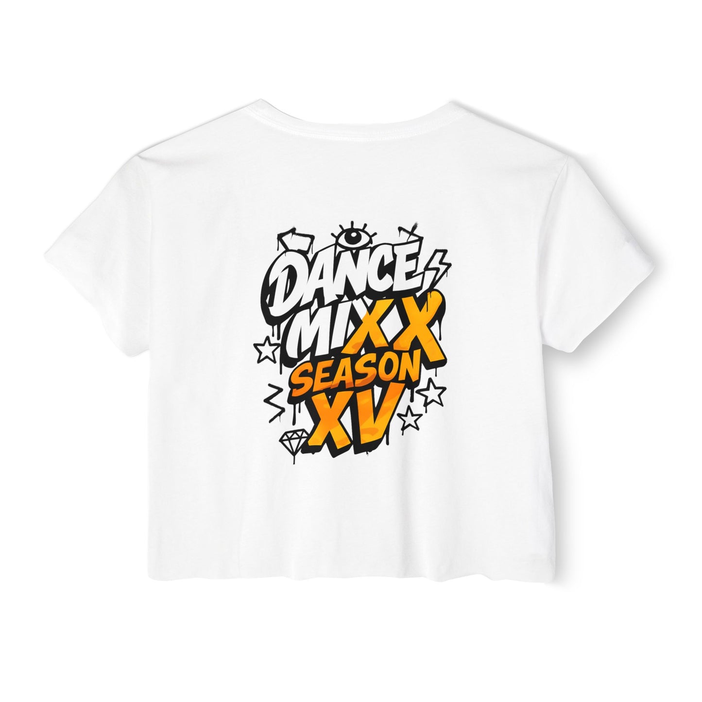 Season XV - Women's Crop Top (Front Logo, Back Image)