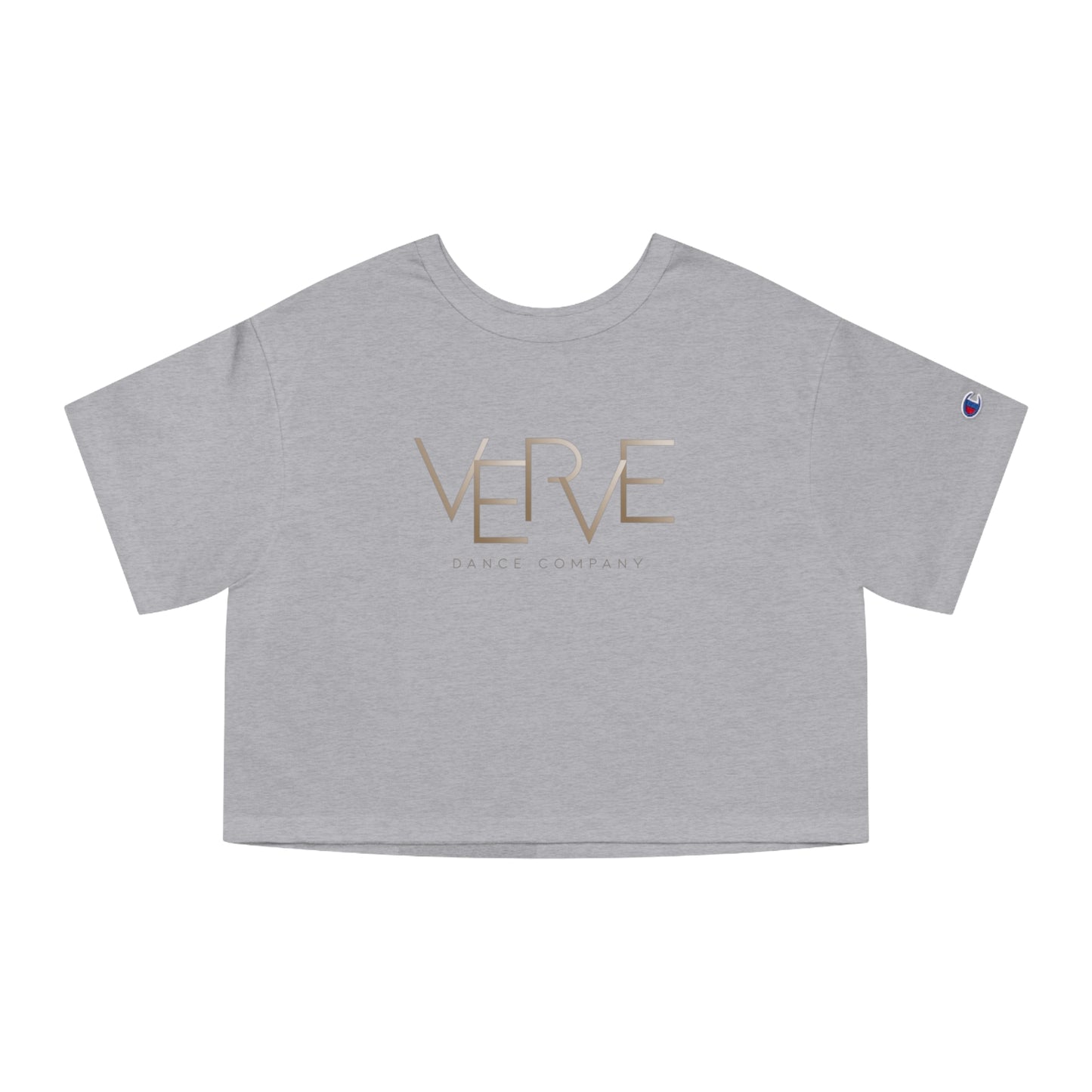 VERVE - Champion Cropped T-Shirt (Front Logo)