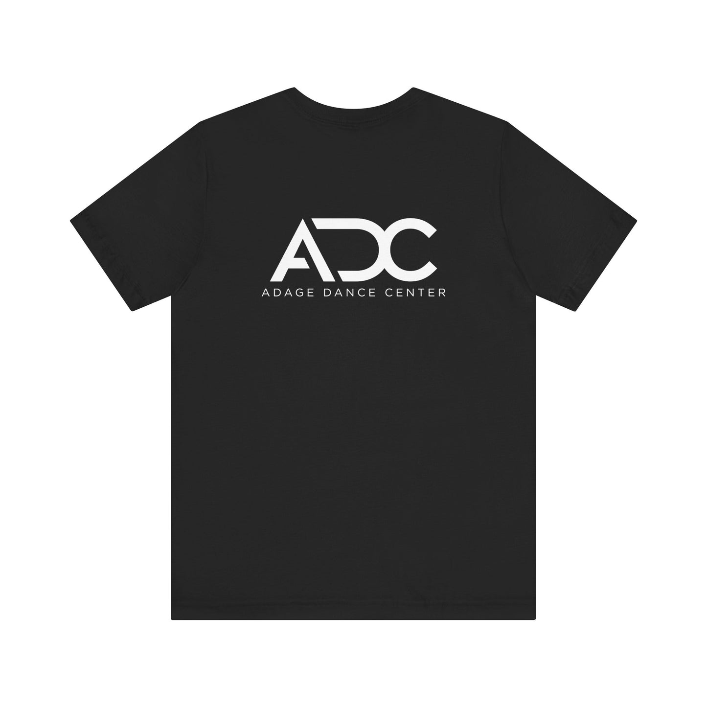 Adage Dance Center: Bella+Canvas Unisex Tee (Front Logo, Back Logo)