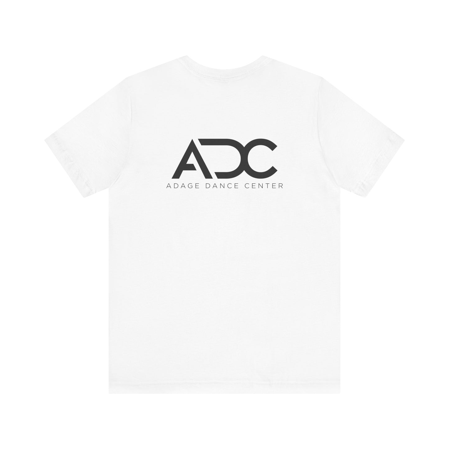 Adage Dance Center: Bella+Canvas Unisex Tee (Front Logo, Back Logo)