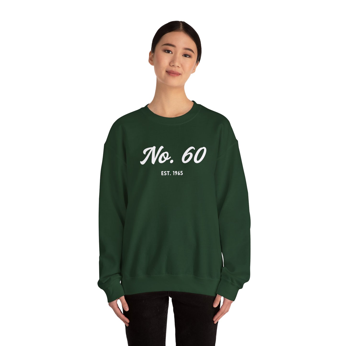 No. 60 EST 1965 - Unisex Crewneck Sweatshirt