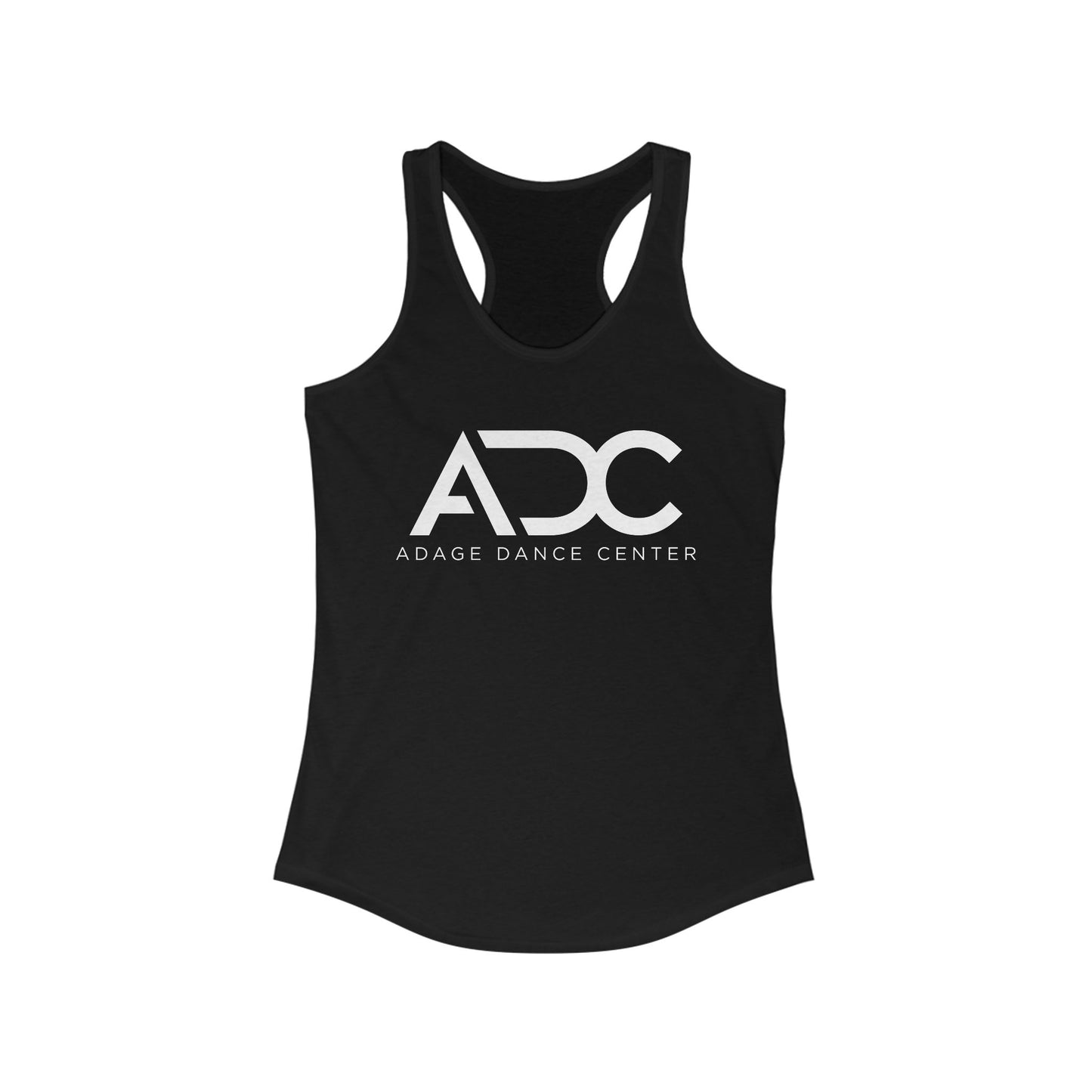 Adage Dance Center: Women's Tank Top (RUNS SMALL) (Front Logo)