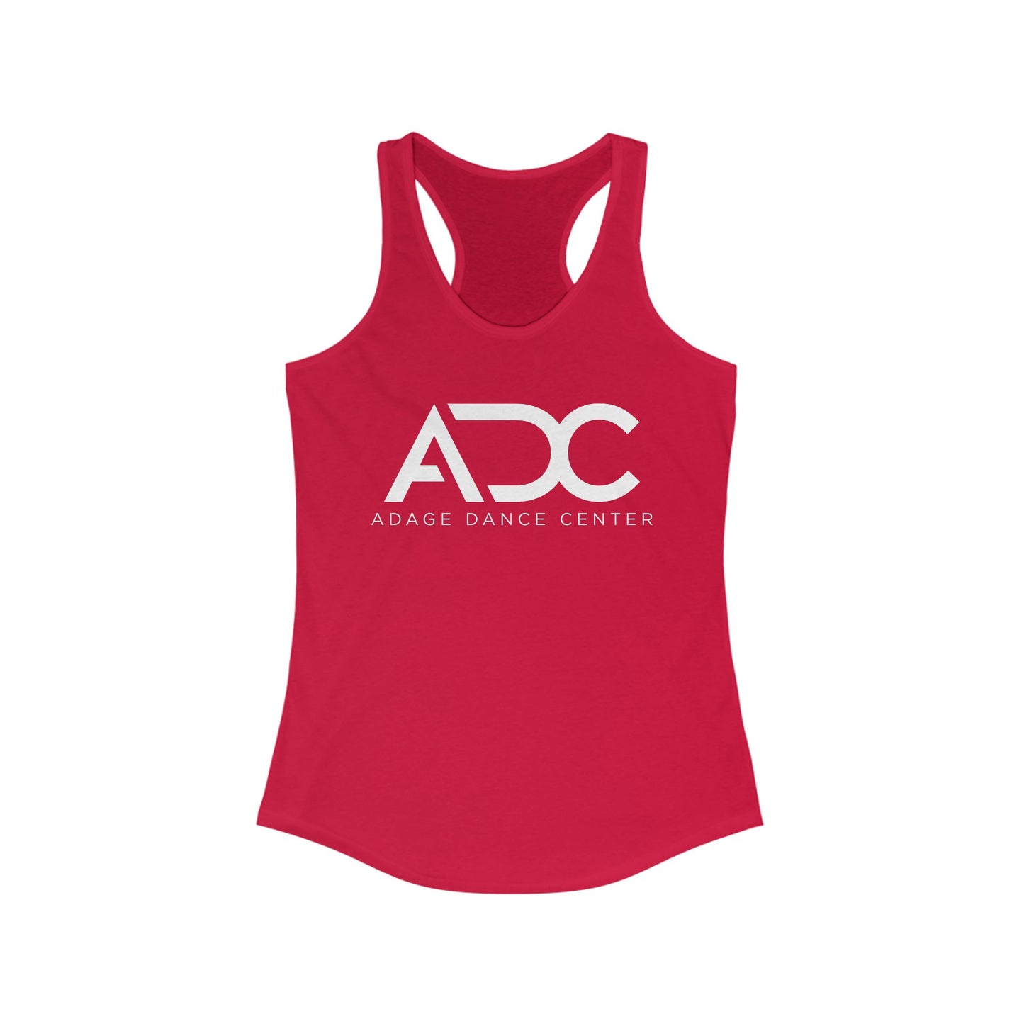 Adage Dance Center: Women's Tank Top (RUNS SMALL) (Front Logo)