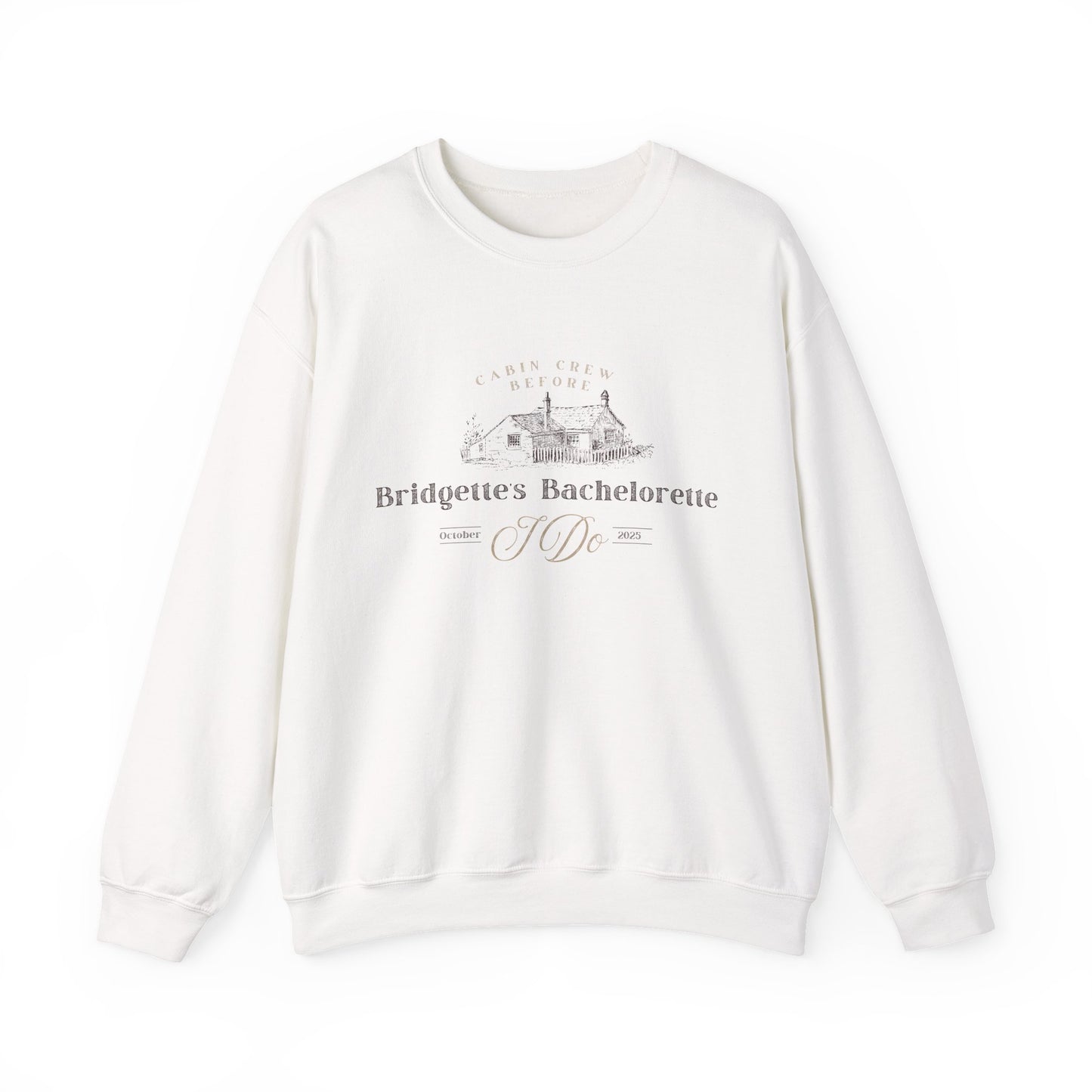 Bridgette's Bachelorette - Cabin Crew Before I Do - Unisex Crewneck Sweatshirt