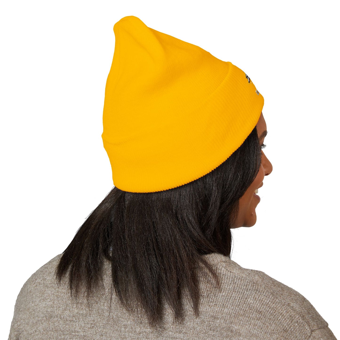 WMEDT - Embroidered Cuffed Beanie
