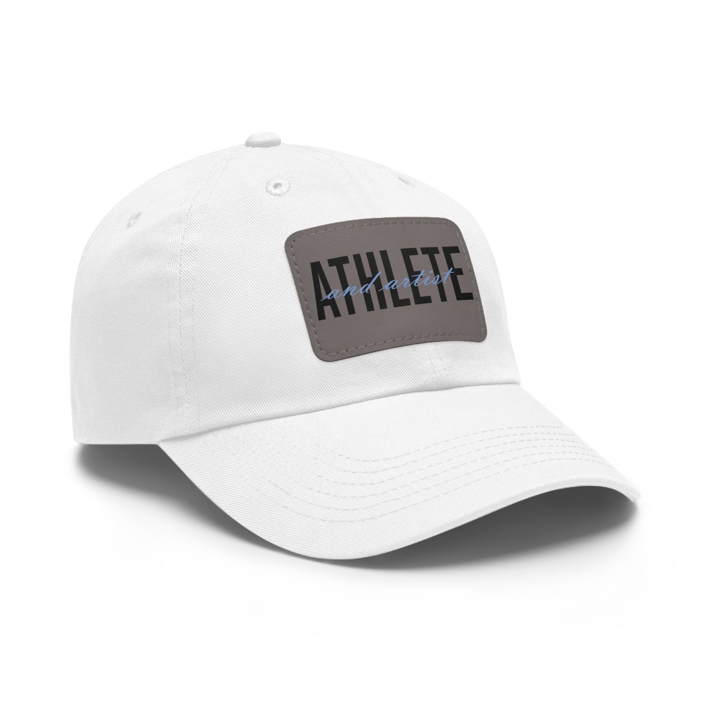 ATHLETE and ARTIST - Hat with Leather Patch (Rectangle)