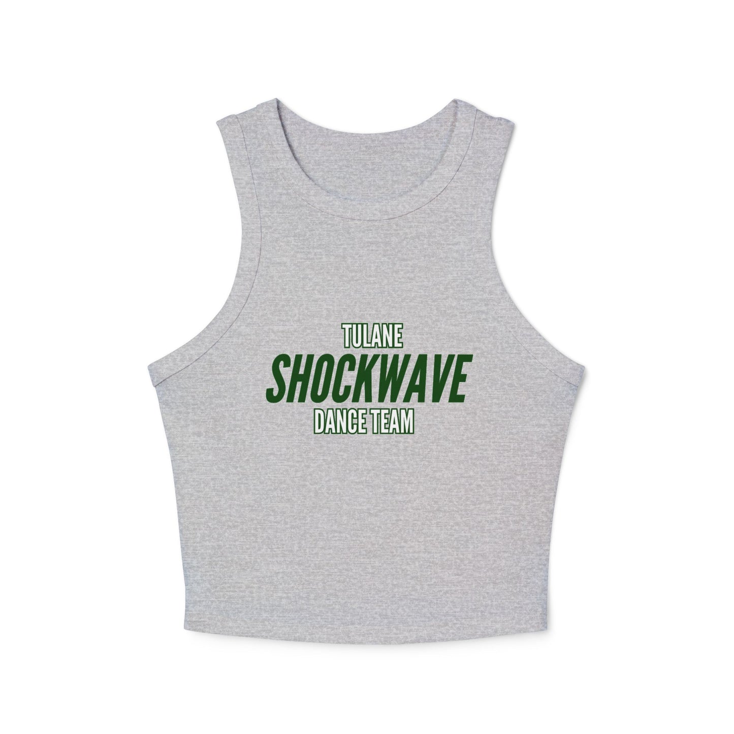 TODT - Women's Ribbed Racerback Tank (Front Design, Multiple Colors)