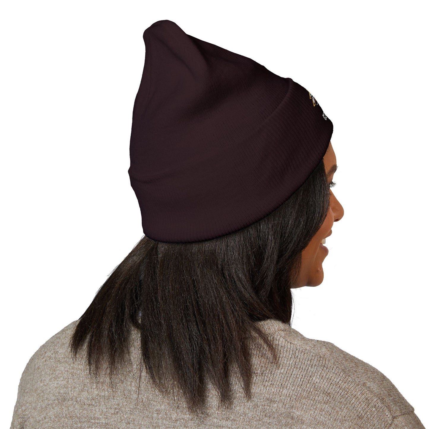 WMEDT - Embroidered Cuffed Beanie