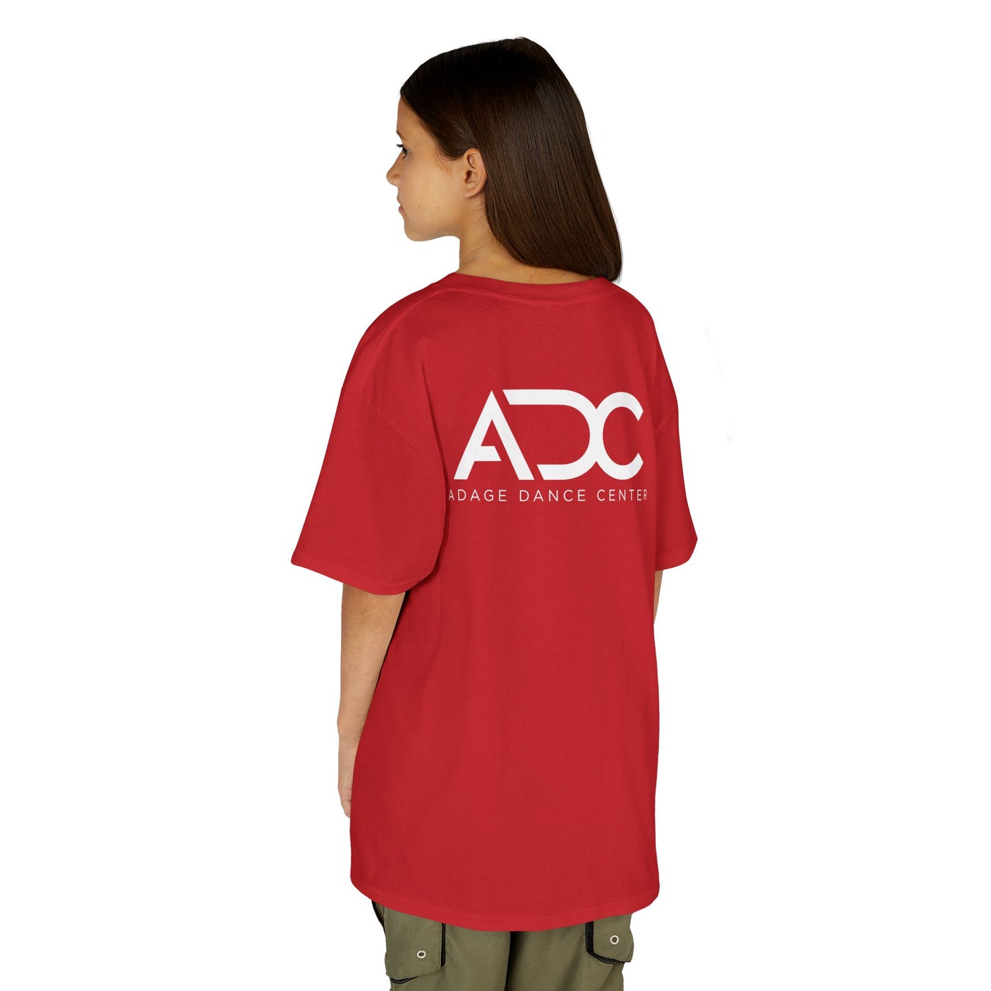 Adage Dance Center: Gildan Youth T-Shirt (Front Logo, Back Logo)
