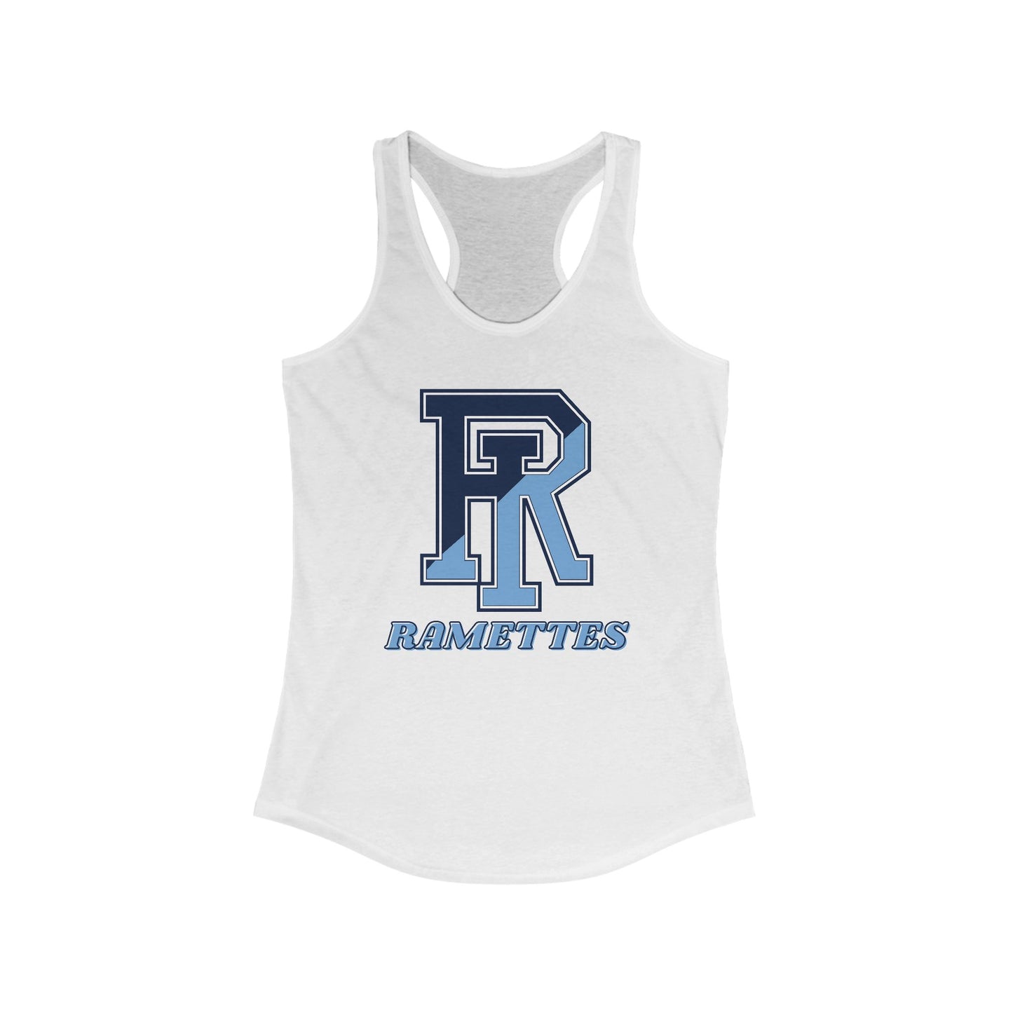 Stylish Women's Racerback Tank with Ramettes Design (RUNS SMALL)