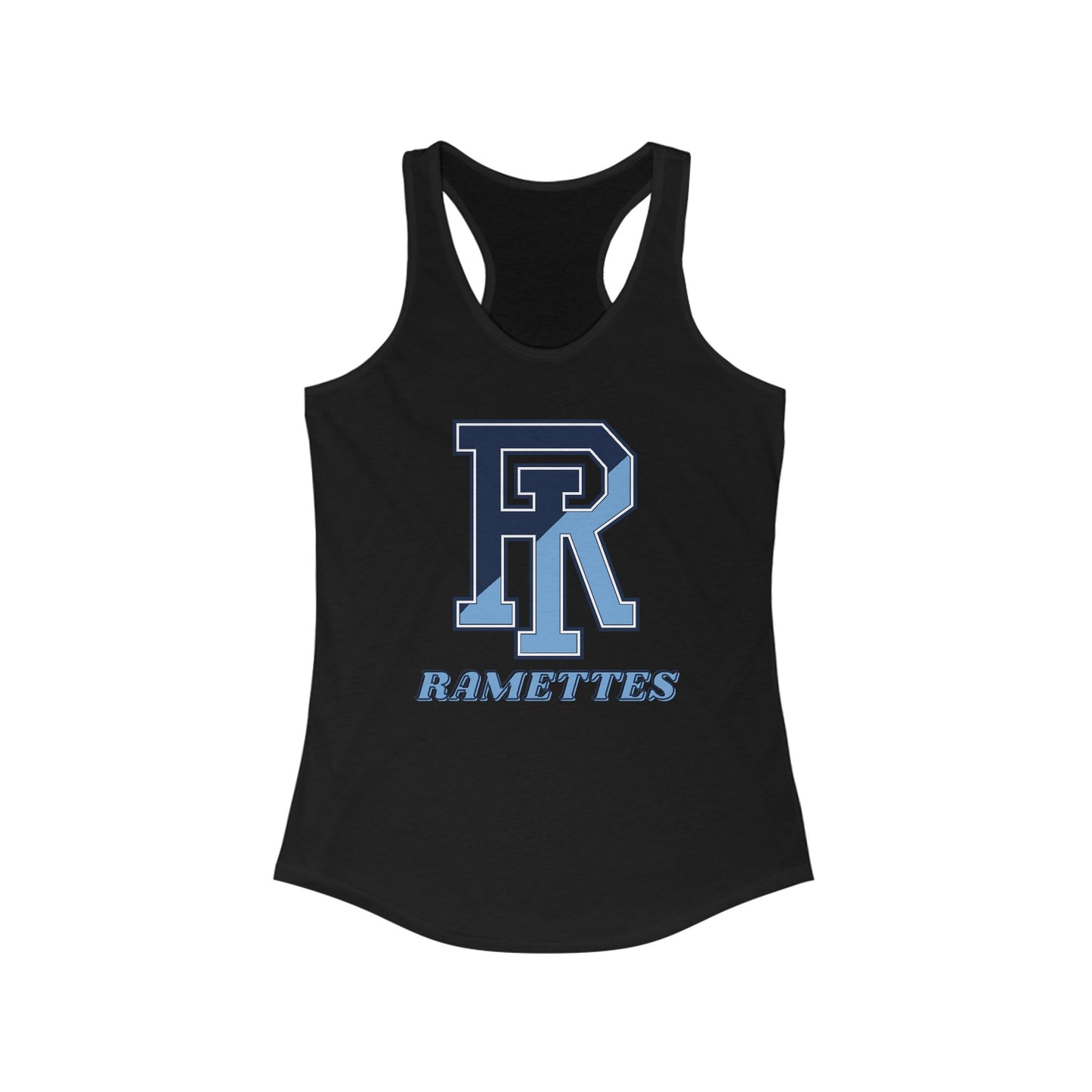 Stylish Women's Racerback Tank with Ramettes Design (RUNS SMALL)