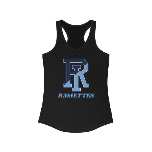 Stylish Women's Racerback Tank with Ramettes Design (RUNS SMALL)