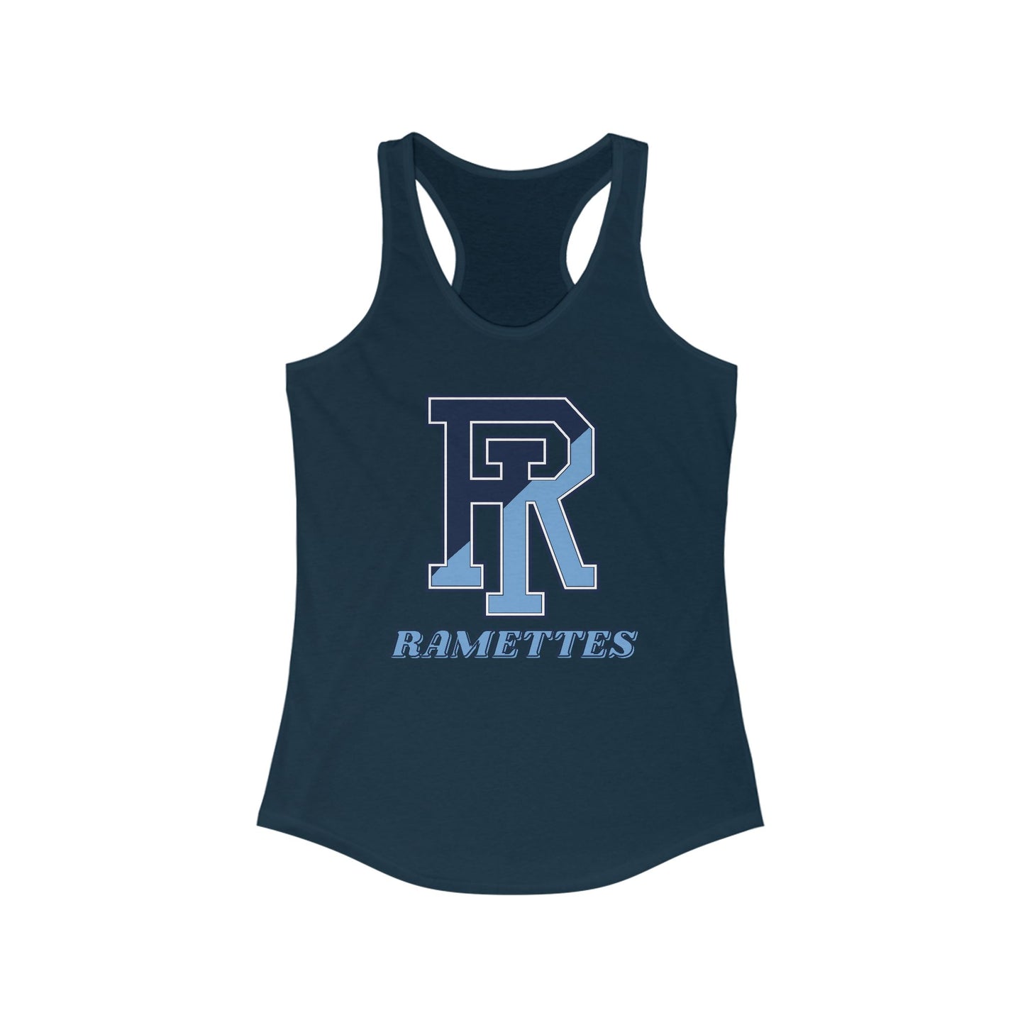 Stylish Women's Racerback Tank with Ramettes Design (RUNS SMALL)
