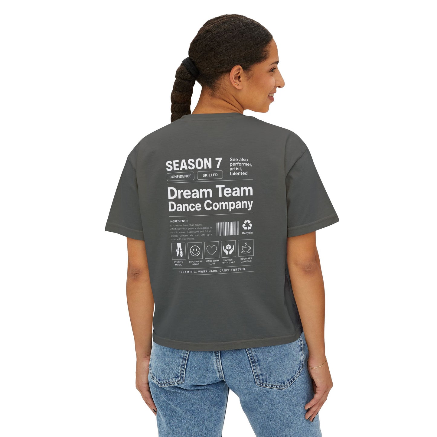 DTDC - Womens Boxy Tee (Multiple Colors)