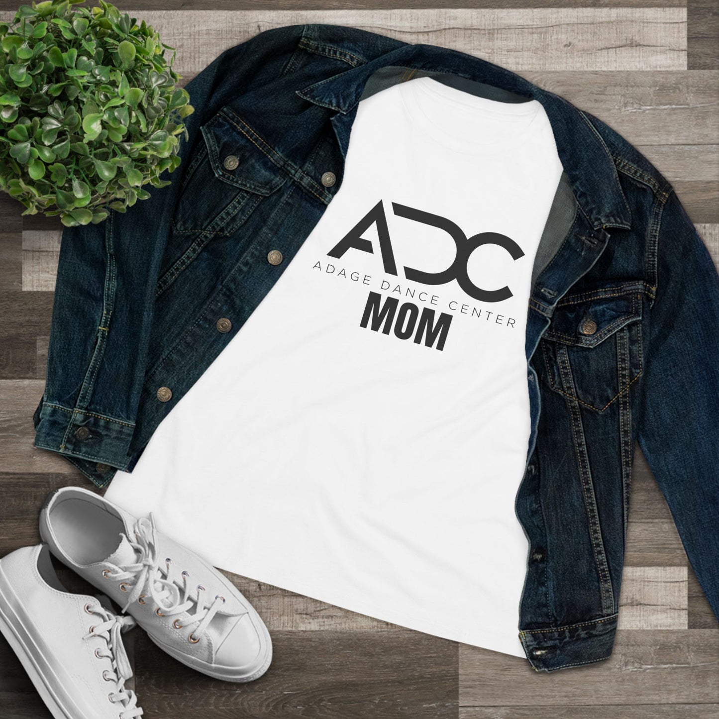 Adage Dance Center: Bella+Canvas Dance Mom Cotton Tee