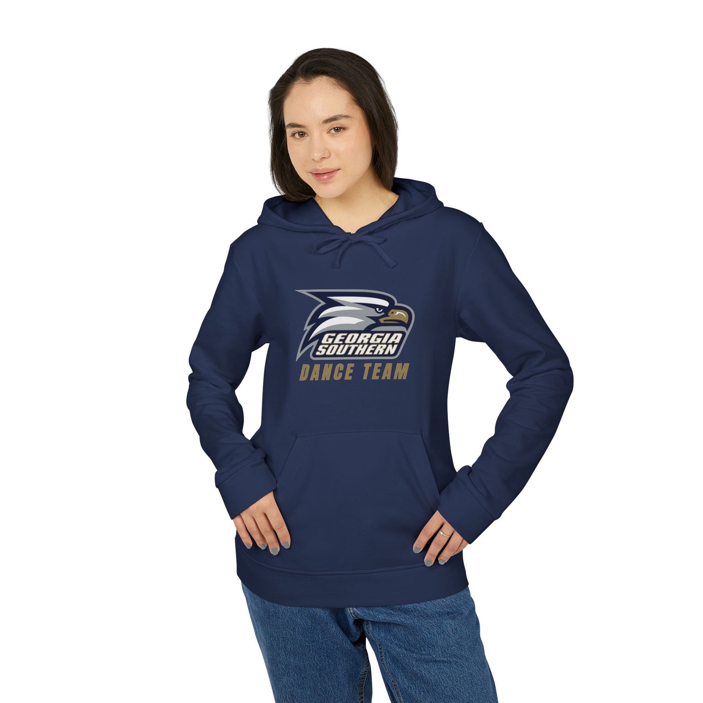 Georgia Southern Dance Team Hoodie, Adidas Unisex Fleece Sweatshirt