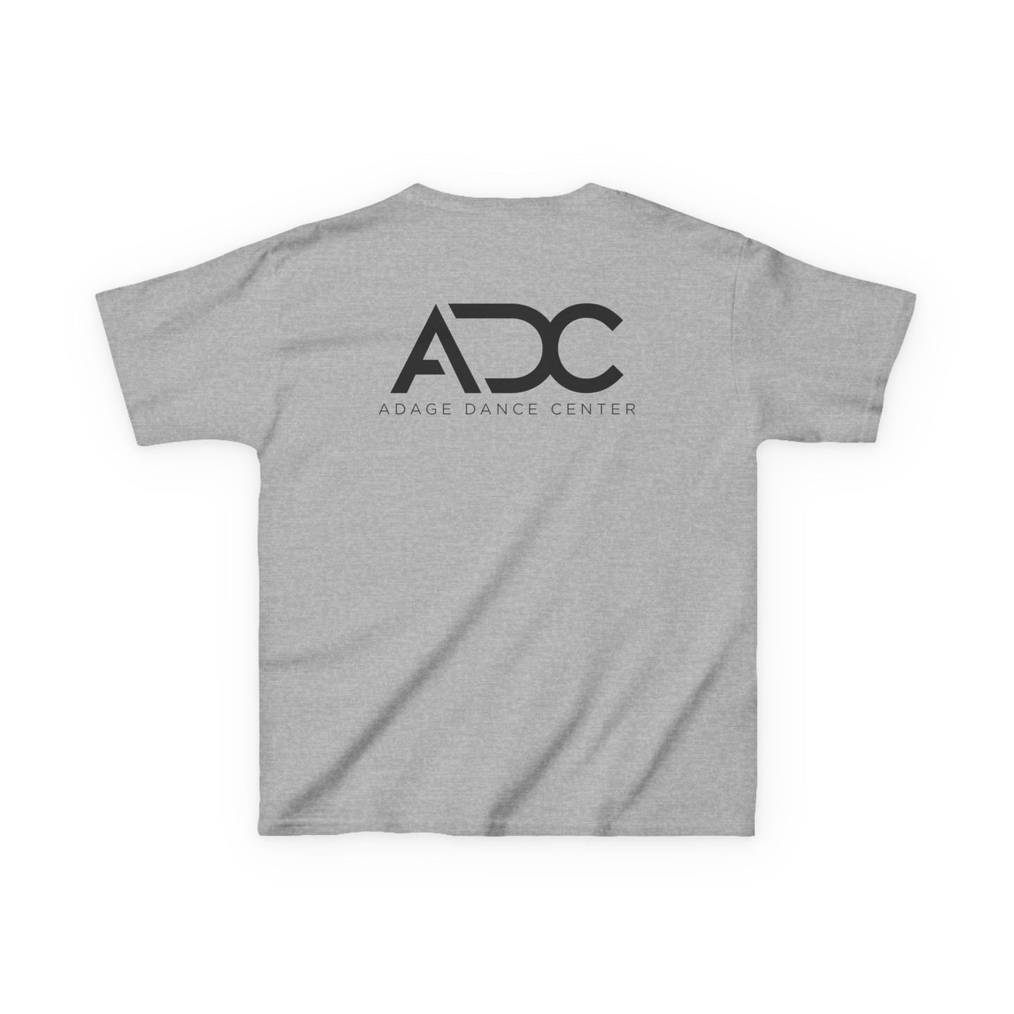 Adage Dance Center: Gildan Youth T-Shirt (Front Logo, Back Logo)