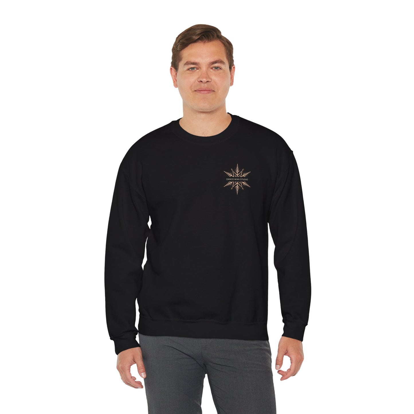 Dance Mixx Studio - Holiday Snowflake Crewneck Sweatshirt (Option 2)