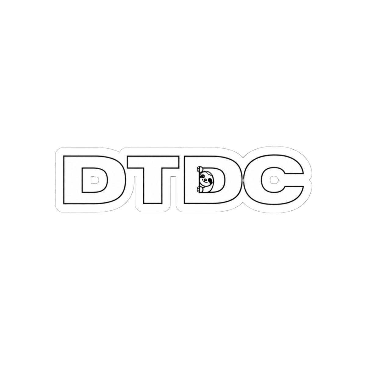 DTDC - Logo Sticker (Multiple Sizes)