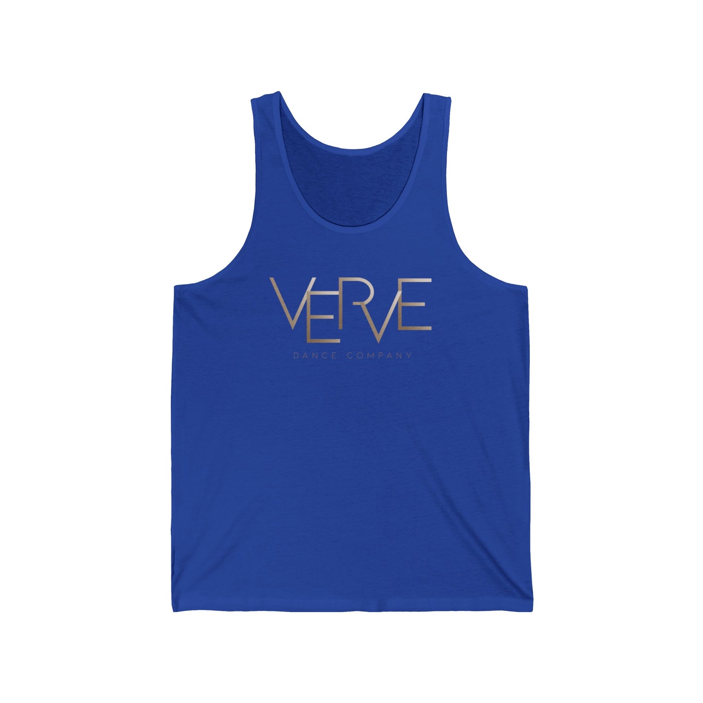 VERVE - Unisex Jersey Tank (Front Logo)