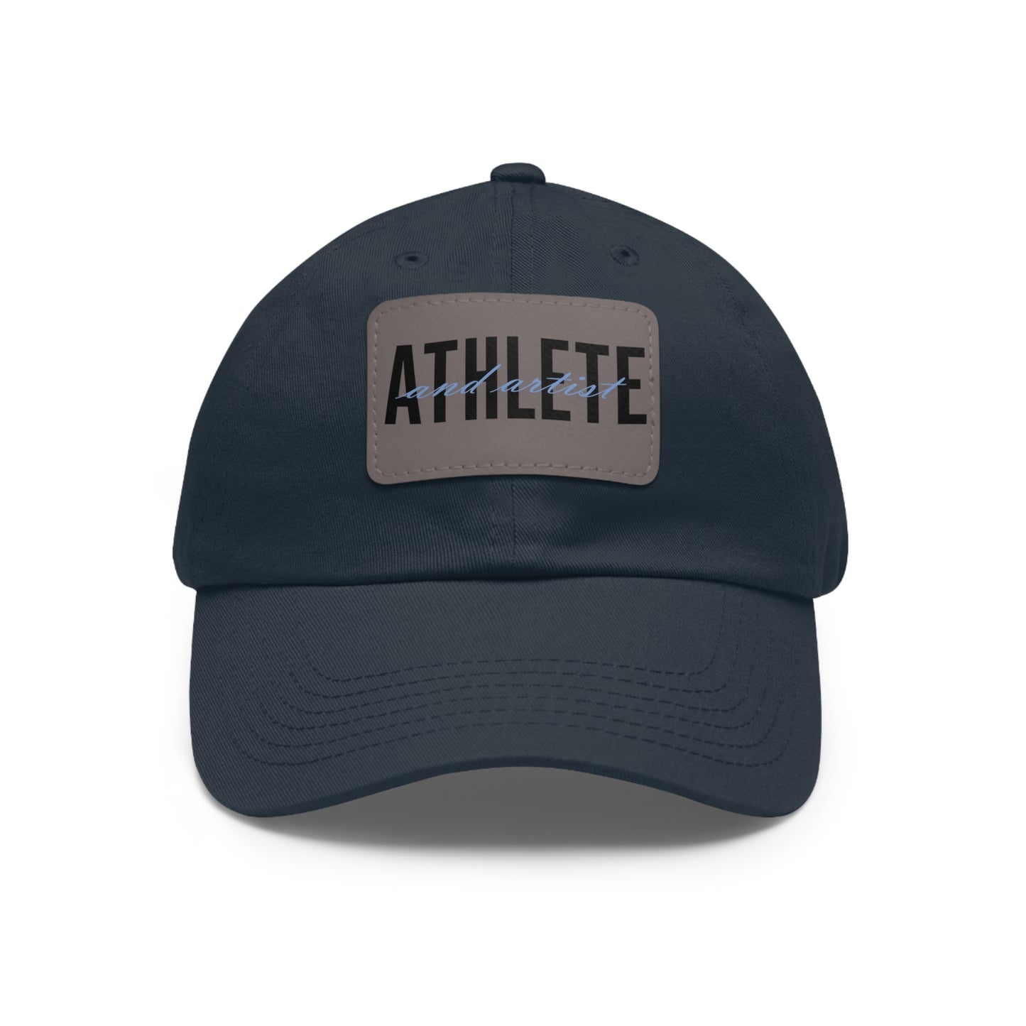 ATHLETE and ARTIST - Hat with Leather Patch (Rectangle)