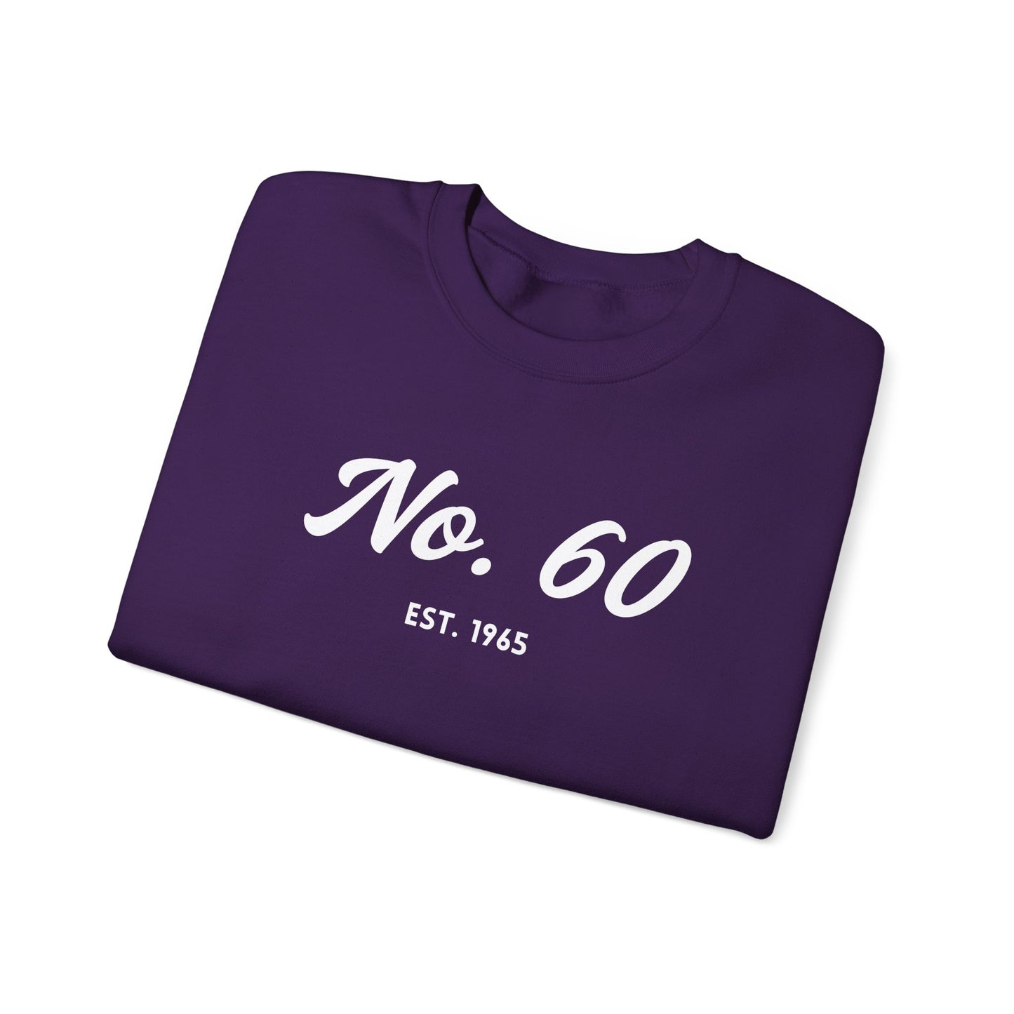 No. 60 EST 1965 - Unisex Crewneck Sweatshirt