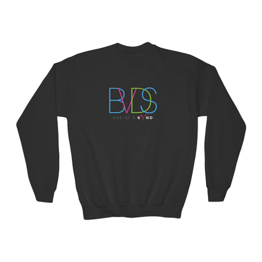 BellaVia - Youth Crewneck Sweatshirt (Front Design)